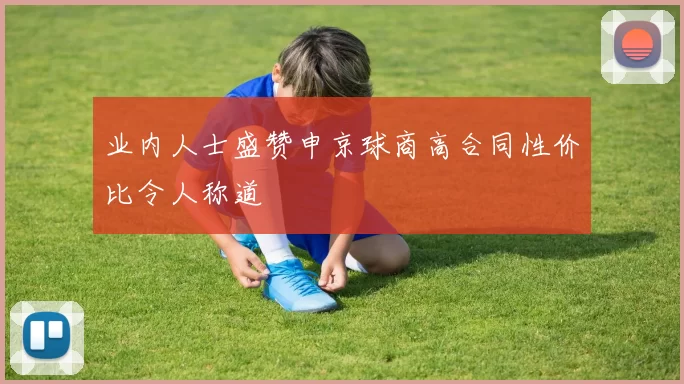 业内人士盛赞申京球商高合同性价比令人称道
